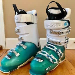 Women Lange 90 XT Ski Boots Size 9
